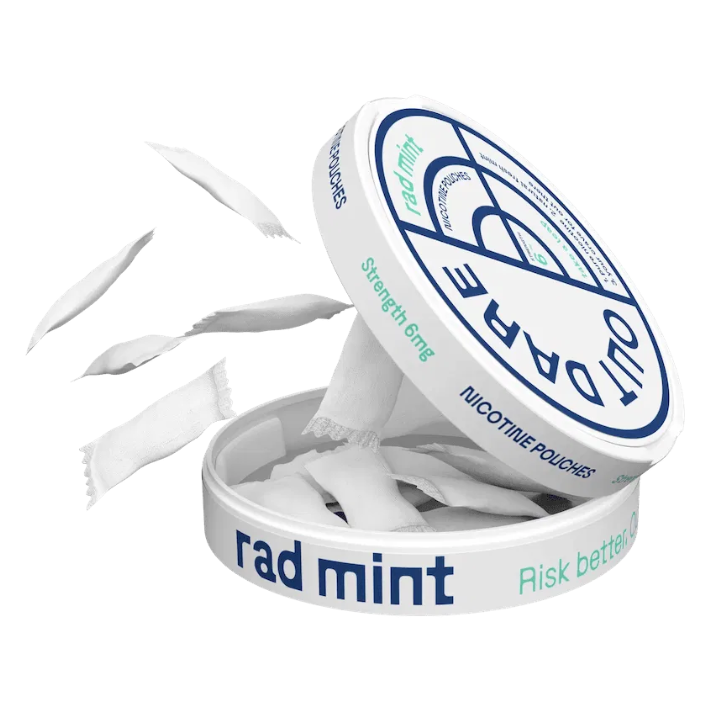 OUTDARE Nikótín Púðar | Rad mint | 6 mg